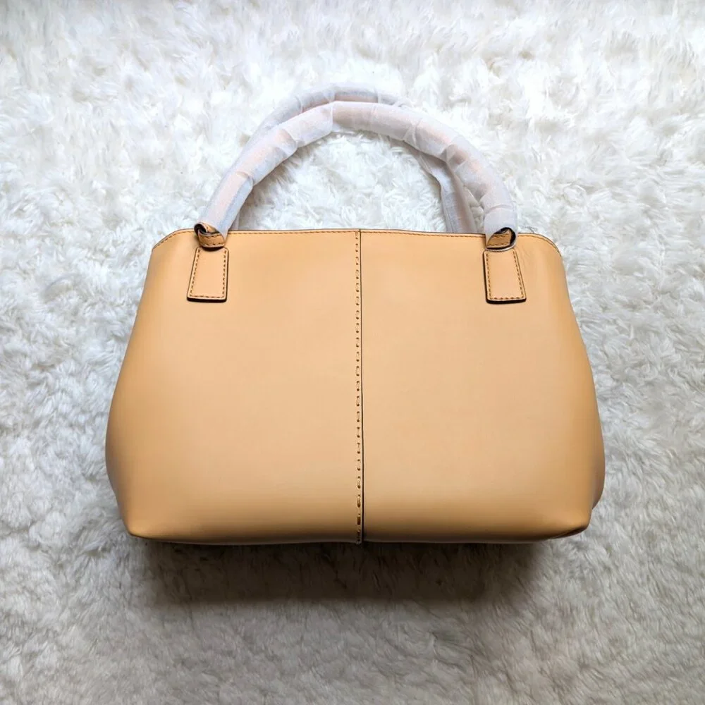 NWT Tory Burch McGraw Smooth Satchel (color: jackfruit)